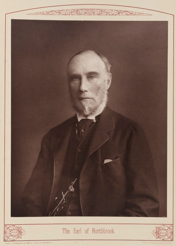 Thomas george baring, 1st earl of northbrook npg ax28669