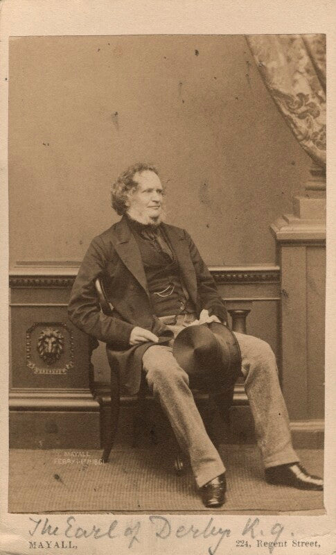 Edward stanley, 14th earl of derby npg ax16242