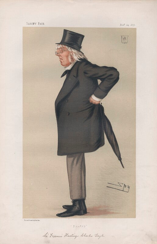 Sir francis doyle, 2nd bt ('men of the day. no. 165.') npg d43824
