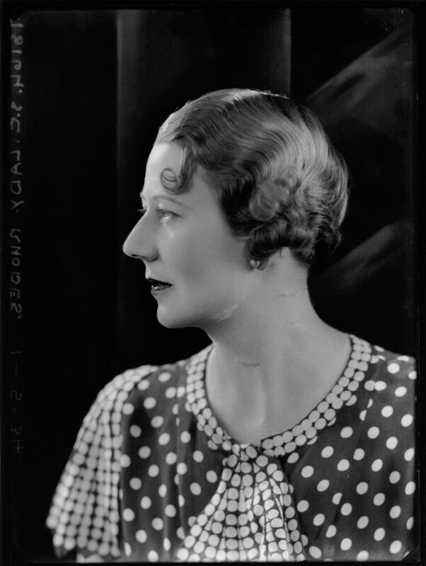 Doris mary (née adams), lady rhodes npg x104951