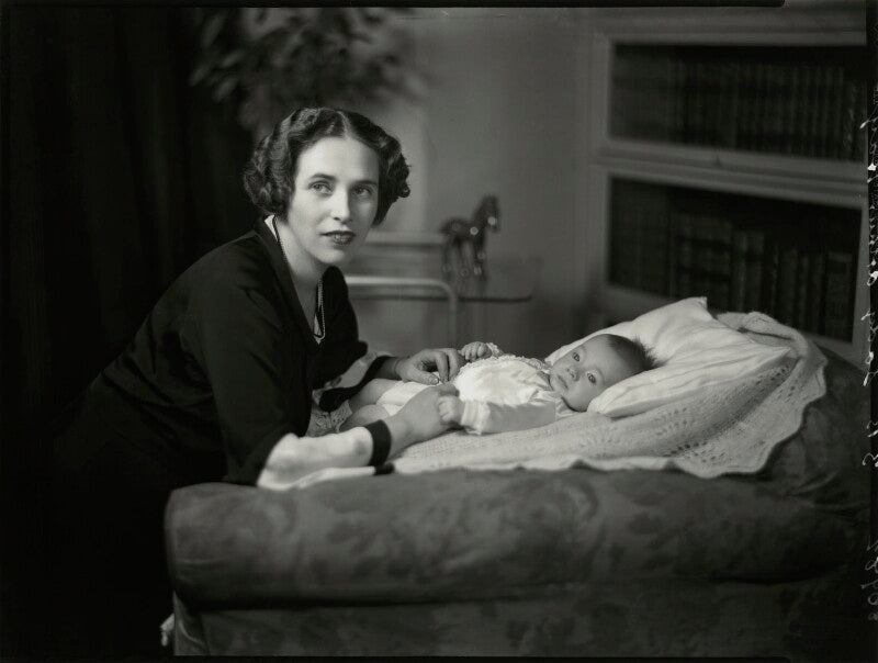 Hertha hedwig paula louise (née stölzle), lady hay; sir john erroll audley hay, 11th bt npg x152101