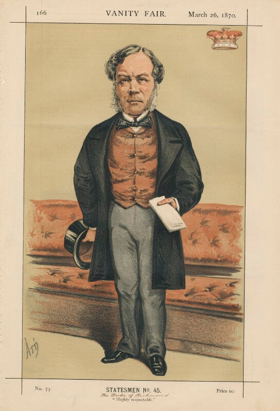 Charles henry gordon lennox, 6th duke of richmond, 6th duke of lennox and 1st duke of gordon (statesmen no. 45. "highly respectable."') npg d43424