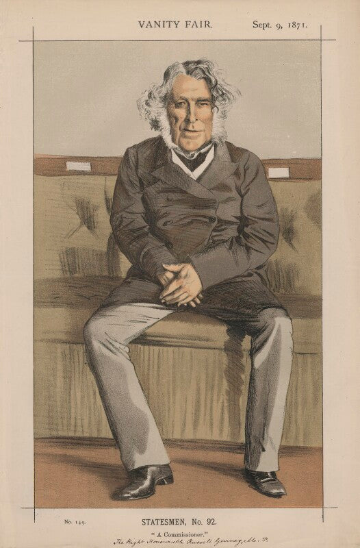 Russell gurney ('statesmen, no. 92.') npg d43500