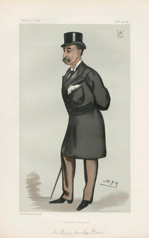 Sir henry ainslie hoare, 5th bt ('men of the day, no. 276.') npg d44109