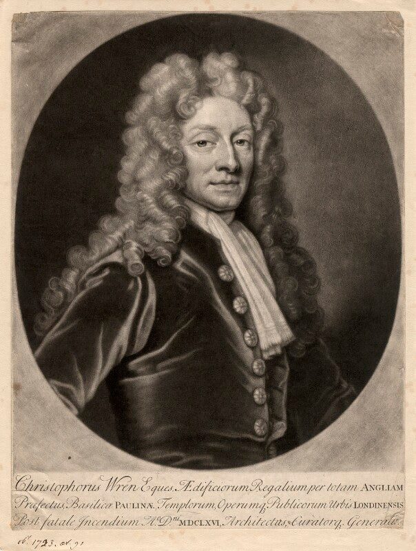 Sir christopher wren npg d17862