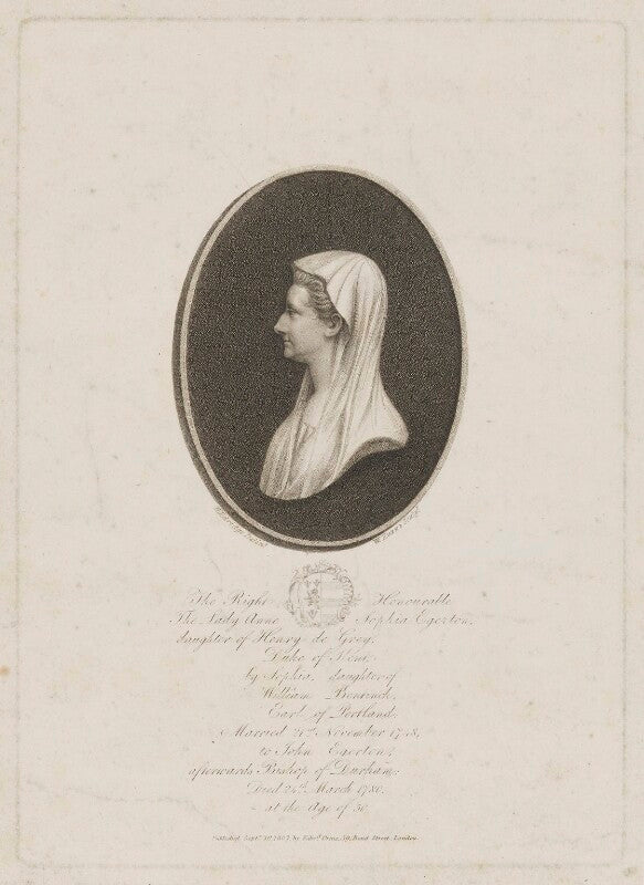 Lady anne sophia egerton (née de grey) npg d36084