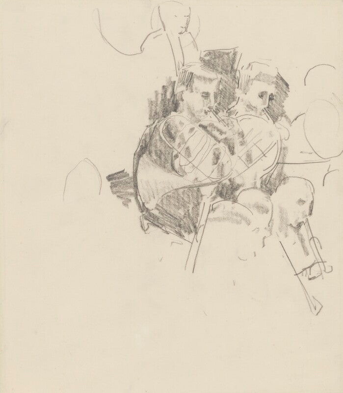 Unknown members of the orchestra npg 4975(25)