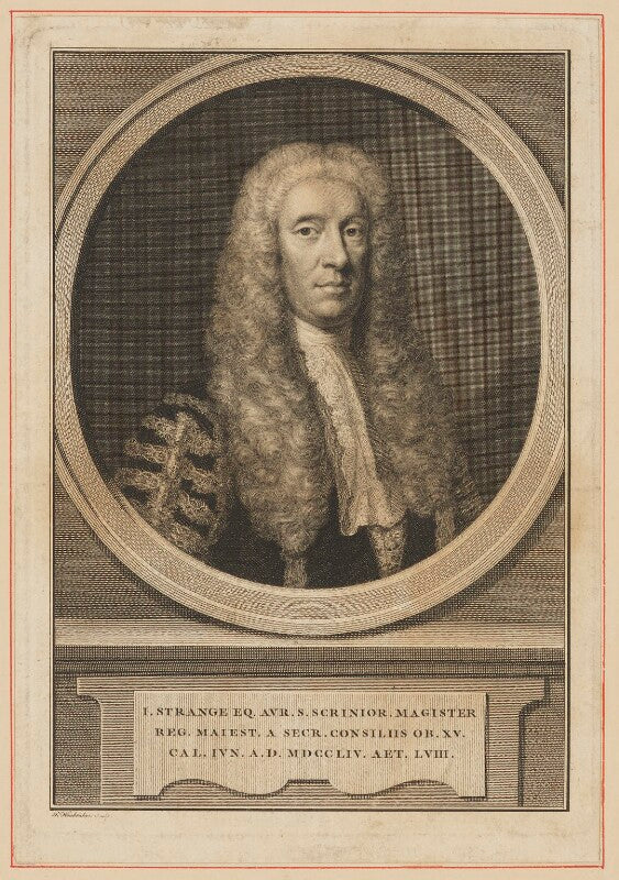 Sir john strange npg d42080