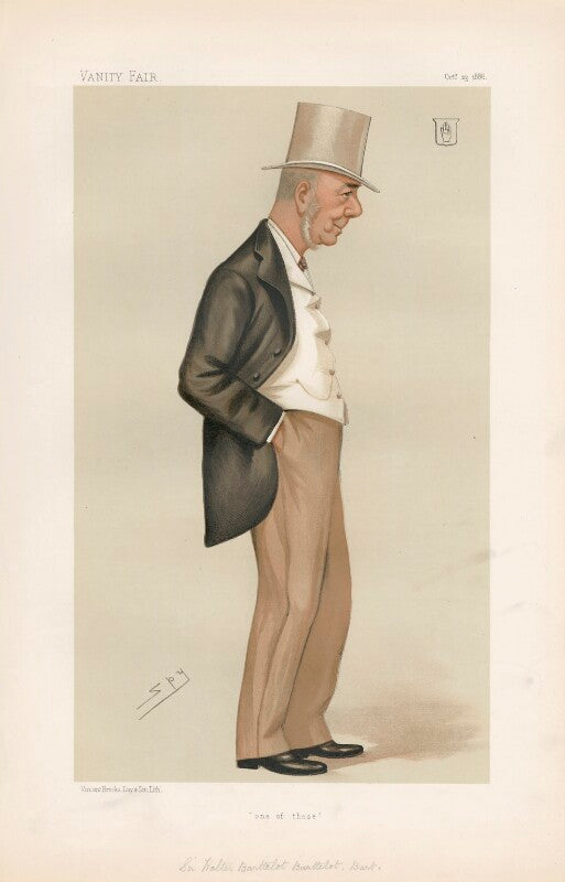 Sir walter barttelot, 1st bt ('statesmen. no. 504.') npg d44302