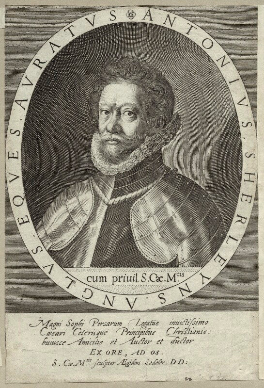 Anthony sherley (shirley) npg d26058