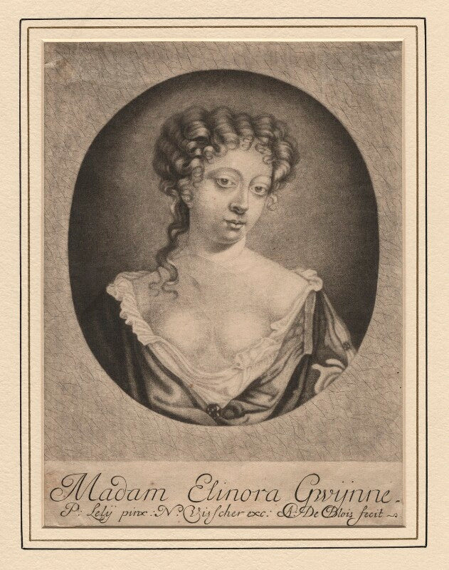 Nell gwyn ('madam elinora gwÿnne') npg d2543