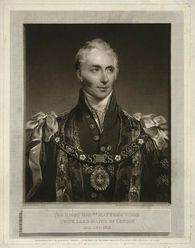 Sir matthew wood, 1st bt npg d37015