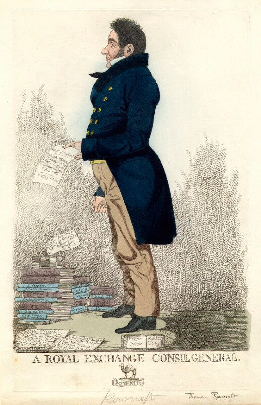 Thomas rowcroft ('a royal exchange consul general') npg d9031