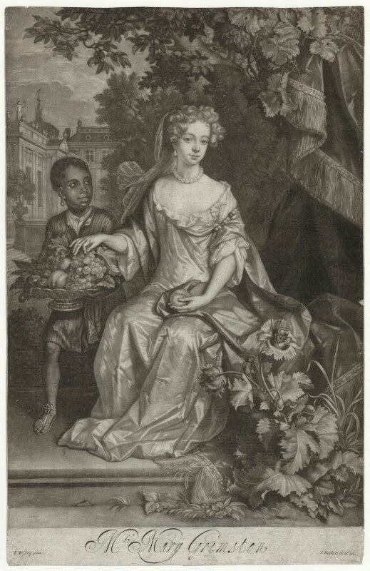 Mary grimston and an unknown boy npg d34973