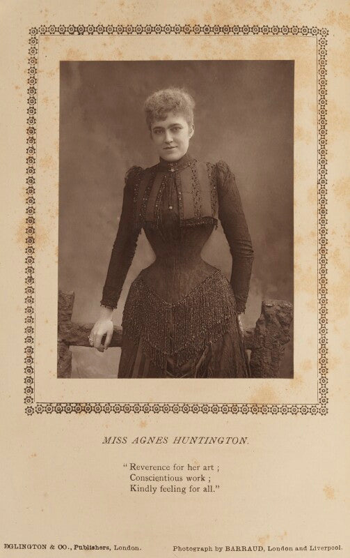 Agnes huntington npg ax9359