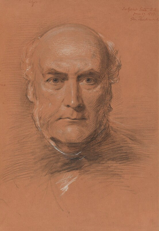 Sir george gilbert scott sr npg 1061
