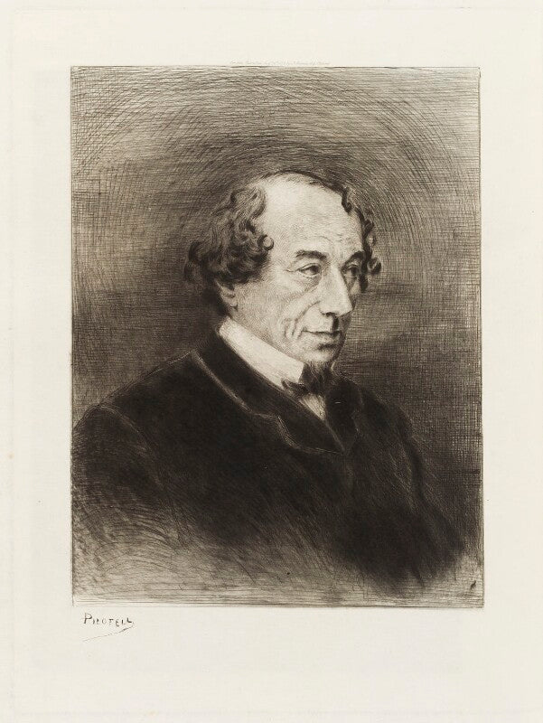Benjamin disraeli, earl of beaconsfield npg d19527