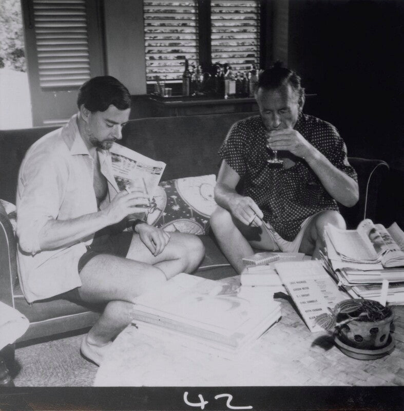 Alan john ross; ian fleming npg x195029