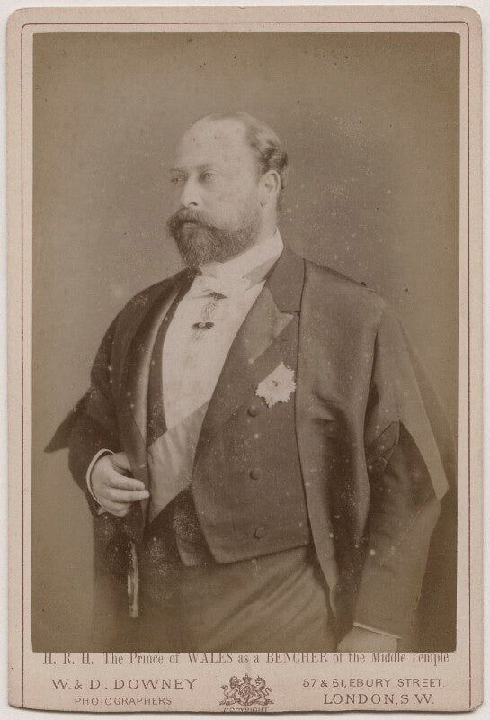 King edward vii as a bencher of the middle temple npg ax197507