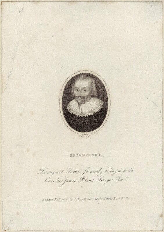 William shakespeare npg d25481