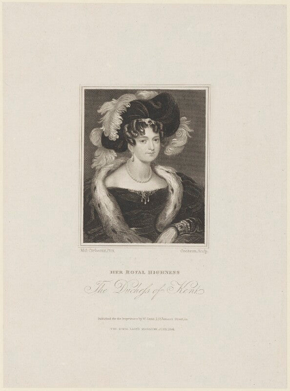 Princess victoria, duchess of kent and strathearn npg d16074
