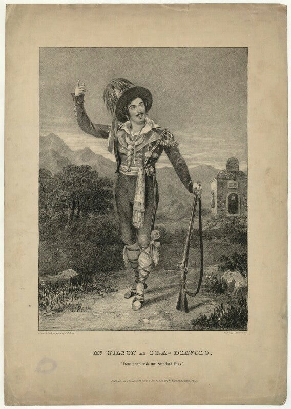 Mr wilson as fra diavolo npg d37040