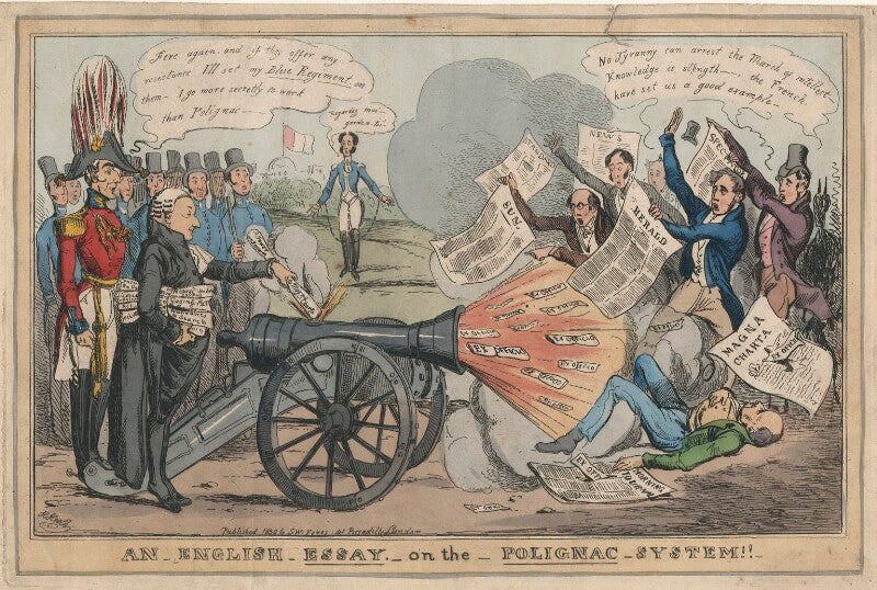 An english essay on the polignac system npg d48827