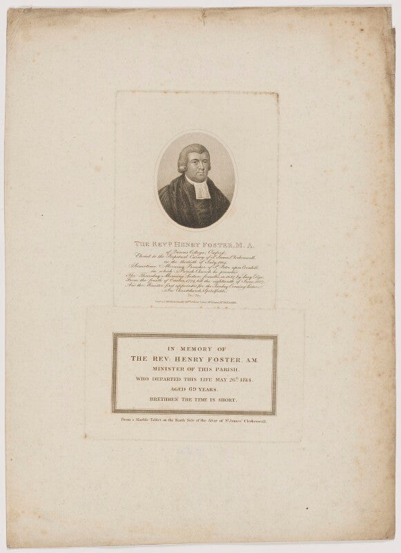 Henry foster npg d37763