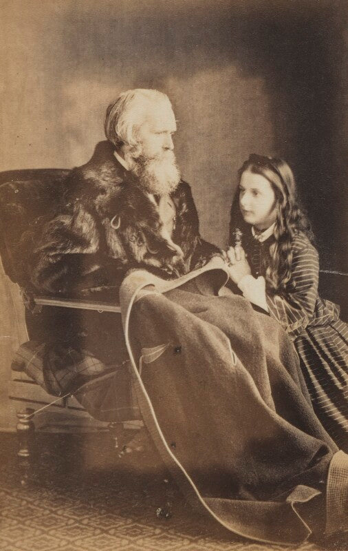 Mr rashleigh and an unknown girl npg ax196836