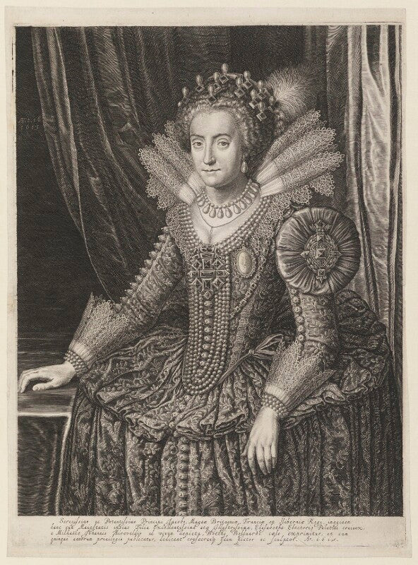 Princess elizabeth, queen of bohemia and electress palatine npg d10712