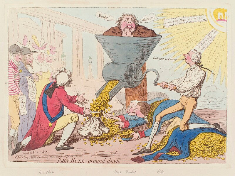 'john bull ground down' npg d12527