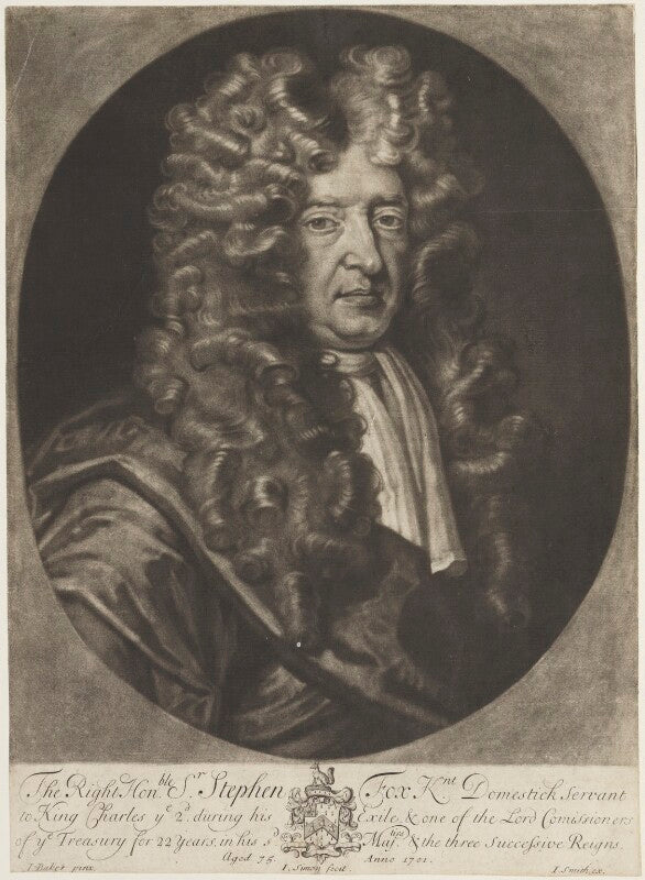 Sir stephen fox npg d19091