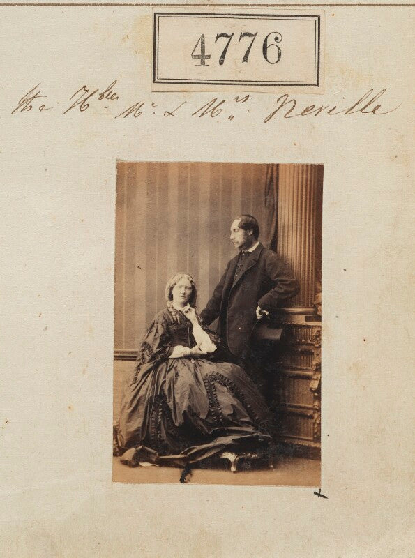 Hon. mrs nevill; hon. mr nevill npg ax54787