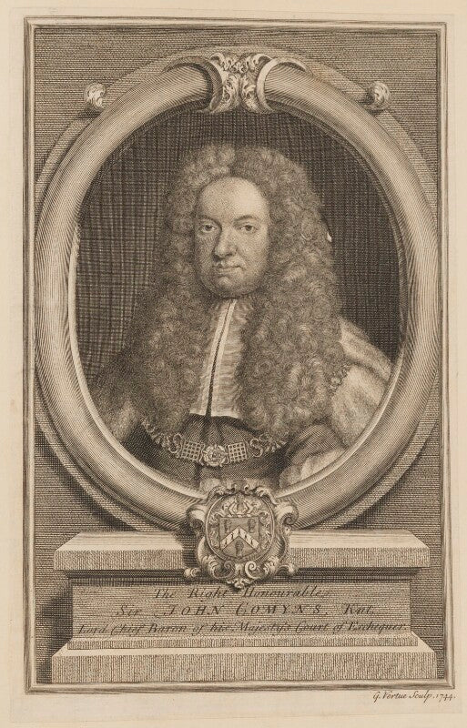 Sir john comyns npg d9375