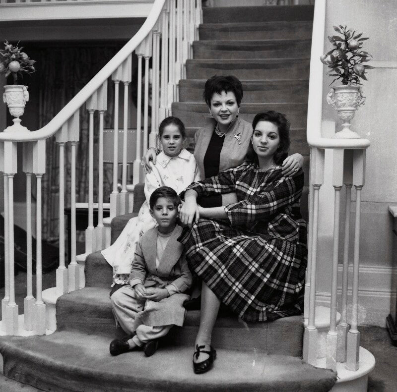 Judy garland; liza minnelli; lorna luft and joey luft npg x136363