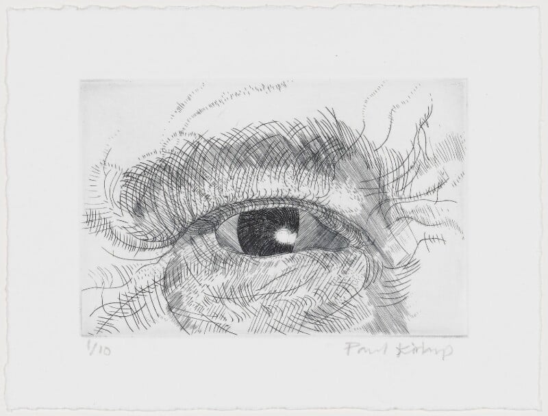 Engraving of an eye npg d49605