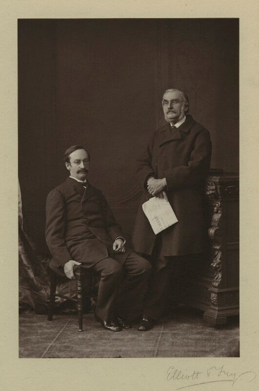 Sir john strachey; sir richard strachey npg x13857