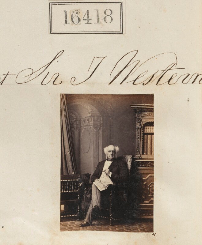 Sir thomas burch western, 1st bt npg ax64331