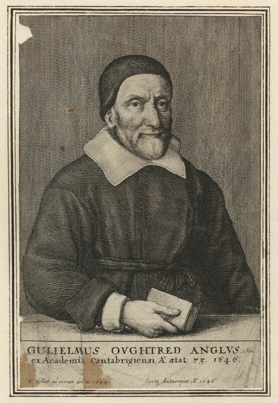 William oughtred npg d23512