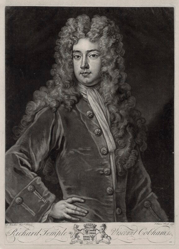 Richard temple, 1st viscount cobham npg d33114