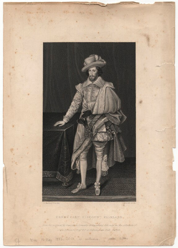 Henry cary, 1st viscount falkland npg d2321