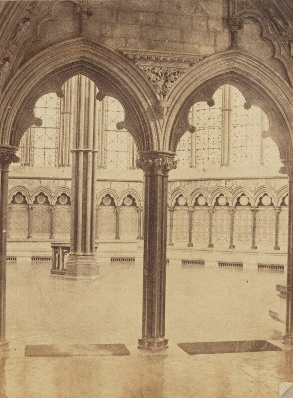 'the chapter house, salisbury' npg ax137921