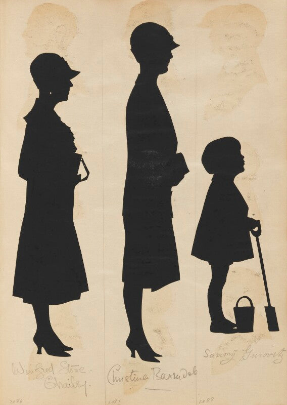 Tourists on the west pier, brighton npg d46981