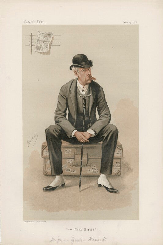 (james) gordon bennett jr ('men of the day. no. 317.') npg d44200