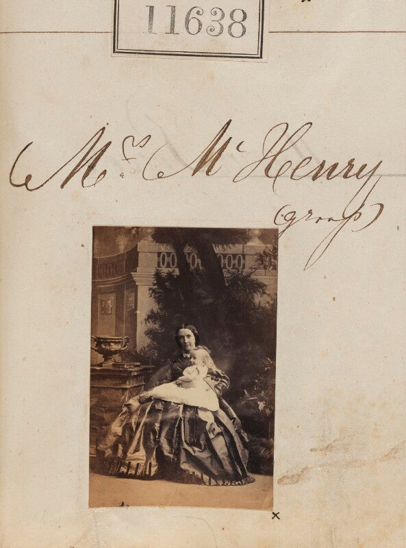 Mrs mchenry with baby npg ax61321