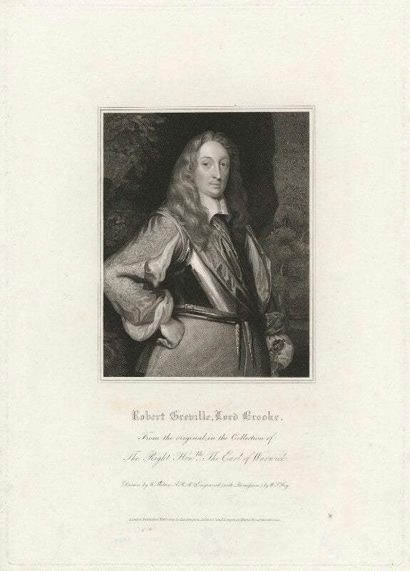 Robert greville, 2nd baron brooke of beauchamps court npg d32178