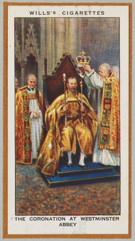'the coronation at westminster abbey' (king george v and others) npg d47216
