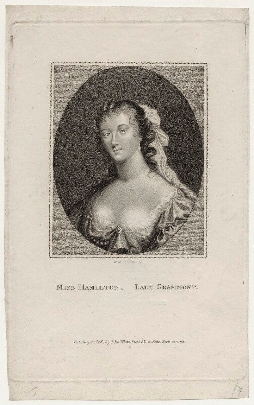 Elizabeth hamilton, countess de gramont npg d30653