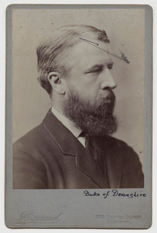 Spencer compton cavendish, 8th duke of devonshire npg x8033