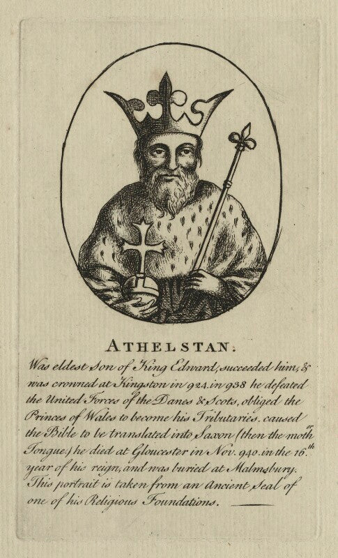 King athelstan ('the glorious') npg d23605